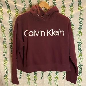 Calvin Klein cropped hoodie